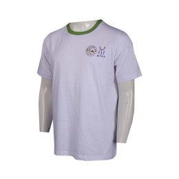 T917 Men's Contrast Neckline T-Shirt 100% Cotton  Macau Jiangsu Association  T-Shirt Manufacturer T917 Men's Contrast Neckline T-Shirt 100% Cotton  Macau Jiangsu Association  T-Shirt Manufacturer